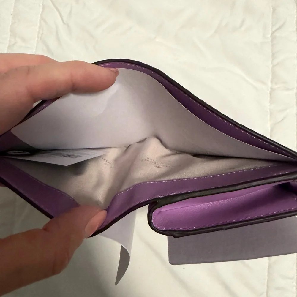 Kate Spade Lilac Leather Wallet - Picture 5 of 6